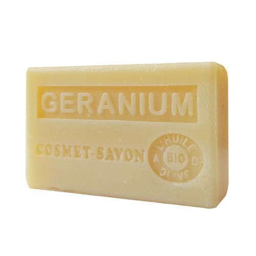 Geranium - Au Beurre de Karité BIO - Savon 125g