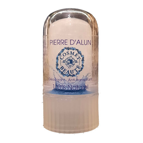 Cosmet-Beauté     Stick Pierre d'Alun 90g  -  100% d' Origine Naturelle